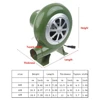 Electric Blower Fan BBQ Fan 100v 220v Suitable for Barbecue Mini Blacksmith Forges Blower with Speed Adapter AC100-240V M89B 6