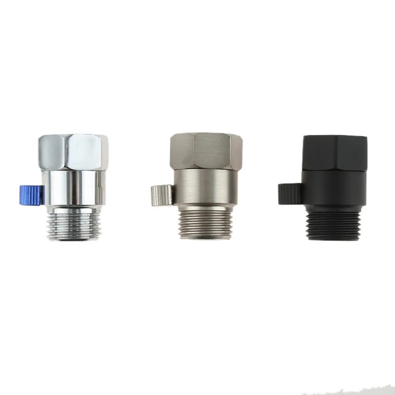 

1PC G1/2" Straight-through Shut-off Angle Valve for Bath Water Tap Bathroom Shower Head Brass Junction Water Flow Control Valve