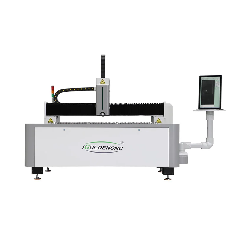 igoldencnc steel laser cutting machine metal 1000w fiber laser cutting machine metal laser cutter cnc 3