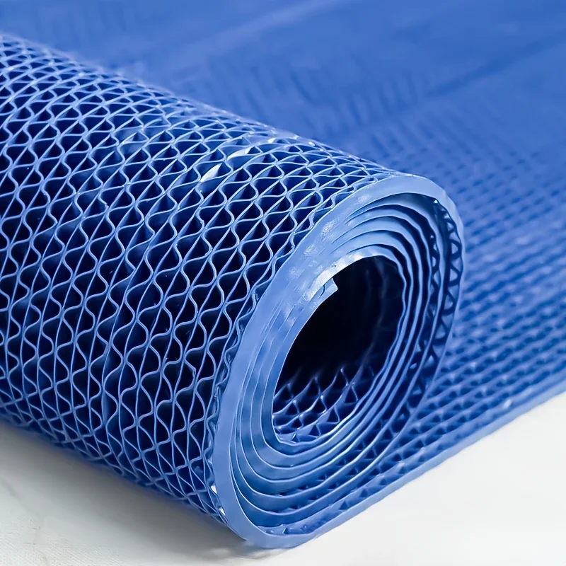 High-Quality Geometric Design Easy-Clean PVC Safety Floor Mat