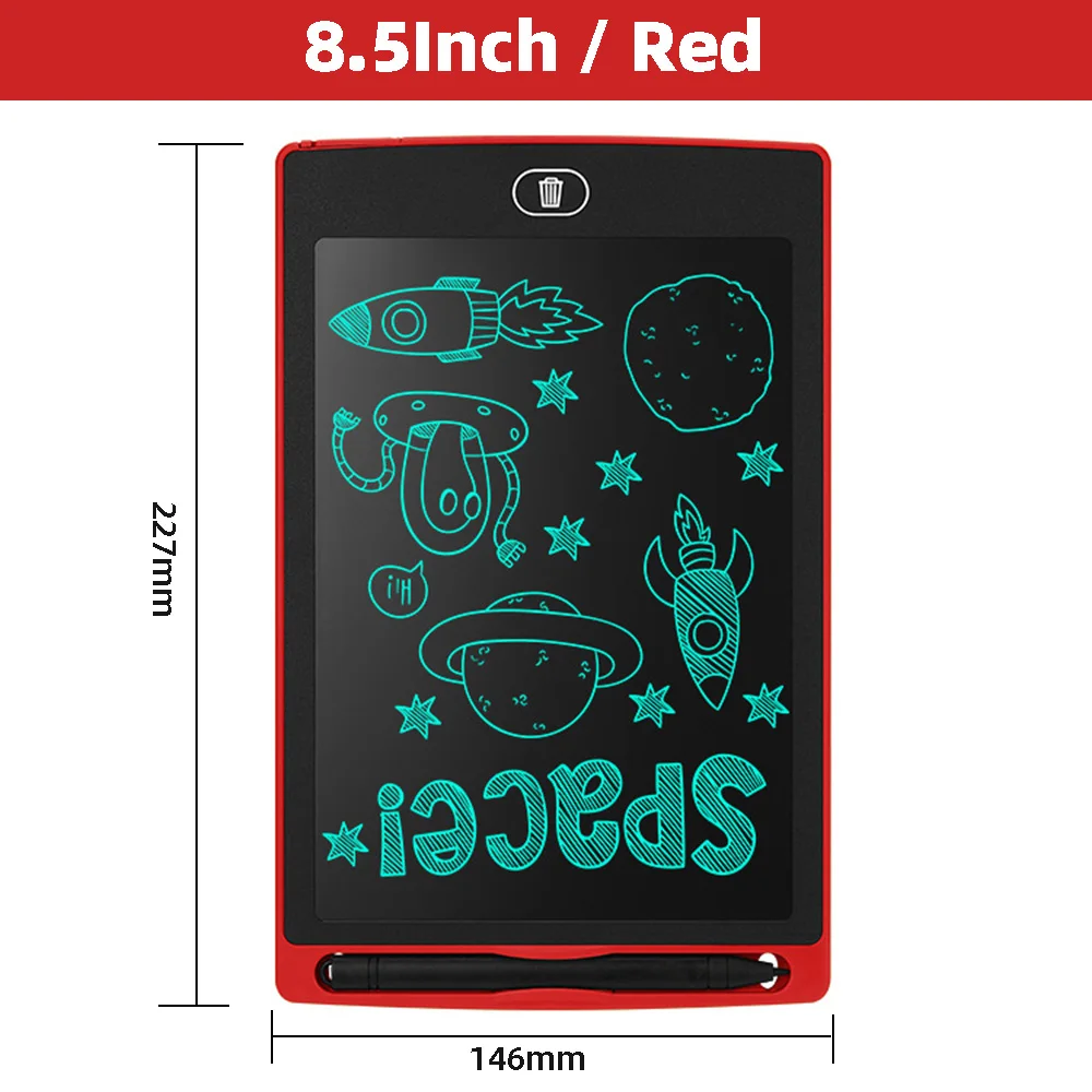 8.5Inch Red