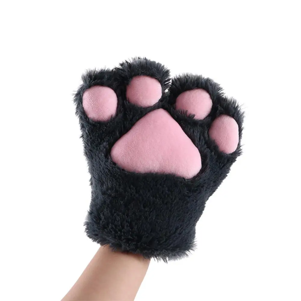 New For Women Cute Bear Claw Cat Claw Gloves Anime Cosplay Gloves Paw Mittens