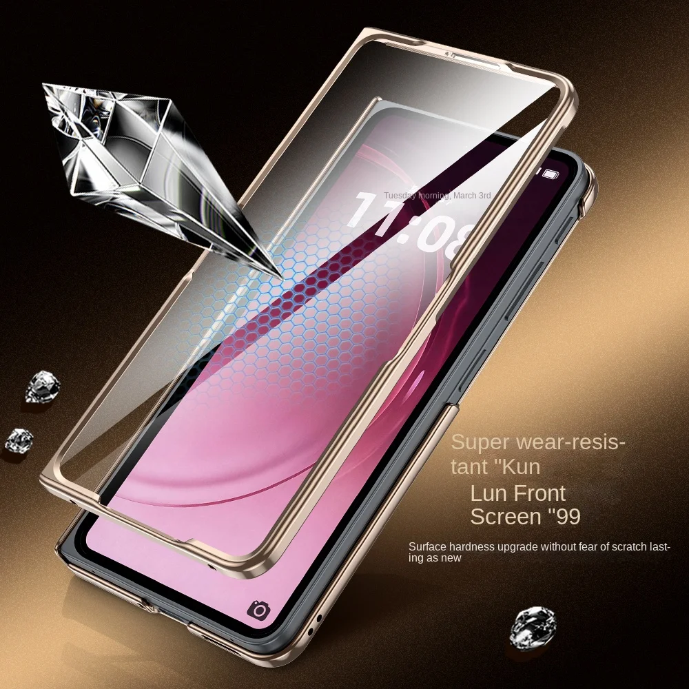 Genuine Leather Magnetic Stand Phone Case – Shockproof & Drop-Resistant, High-End Design