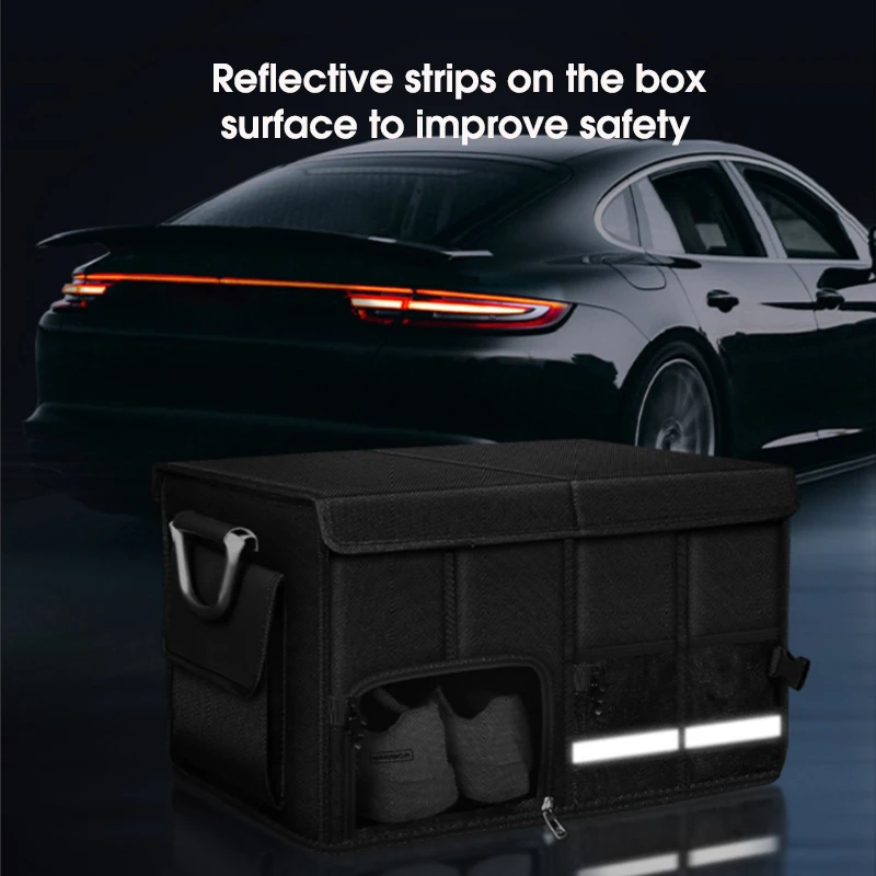Waterproof Foldable Trunk Storage Box - Large-Capacity Portable Car Organizer