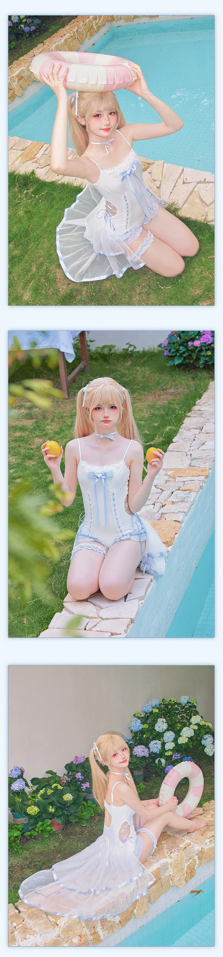 ~Water Melody~ Lolita Inspired Swimwear word2
