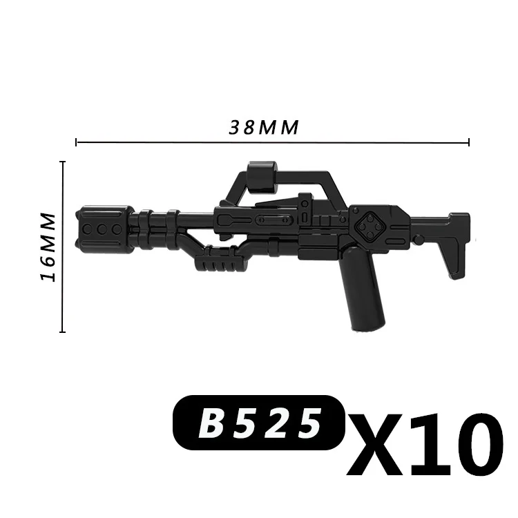 Military Building Blocks: Star Movie Character Soldier Figures with Weapon Accessories