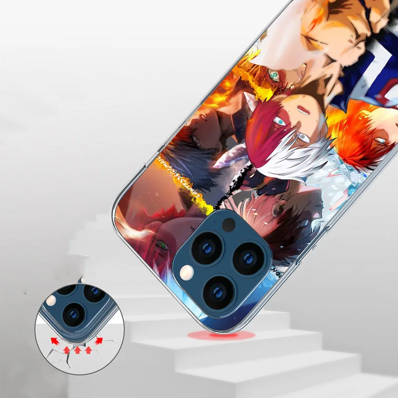 My Hero Todoroki Shoto Themed Phone Case - Gift Print Cover