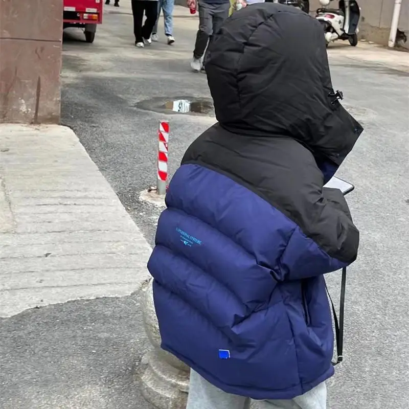 

2023 Winter Girls Boys Casual Korean Style Long Sleeve Duck Down Jacket Baby Kids Children Thick Warm Coat Outerwear