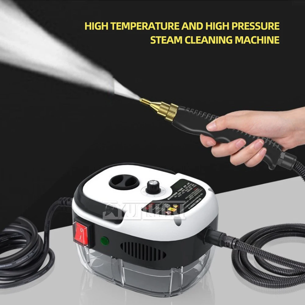 

High Temperature Pressure Steam Cleaning Machine Household Cleaner Air Conditioning Kitchen Oil Stain 2500W Disinfection Tool