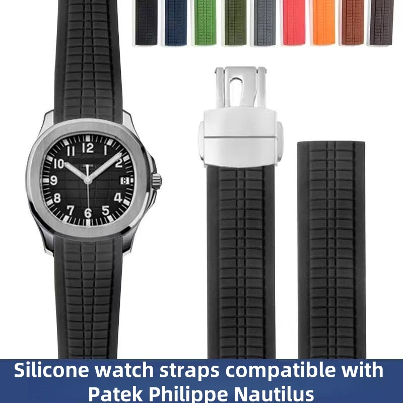 Premium Rubber Watch Strap for Luxury Timepieces – 21mm