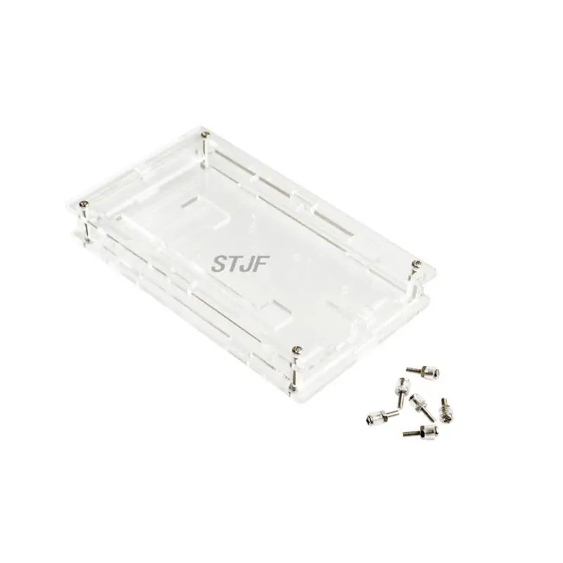 Gehäuse aus transparentem, glänzendem Acryl, kompatibel mit Arduino Mega 2560 R3-Gehäuse