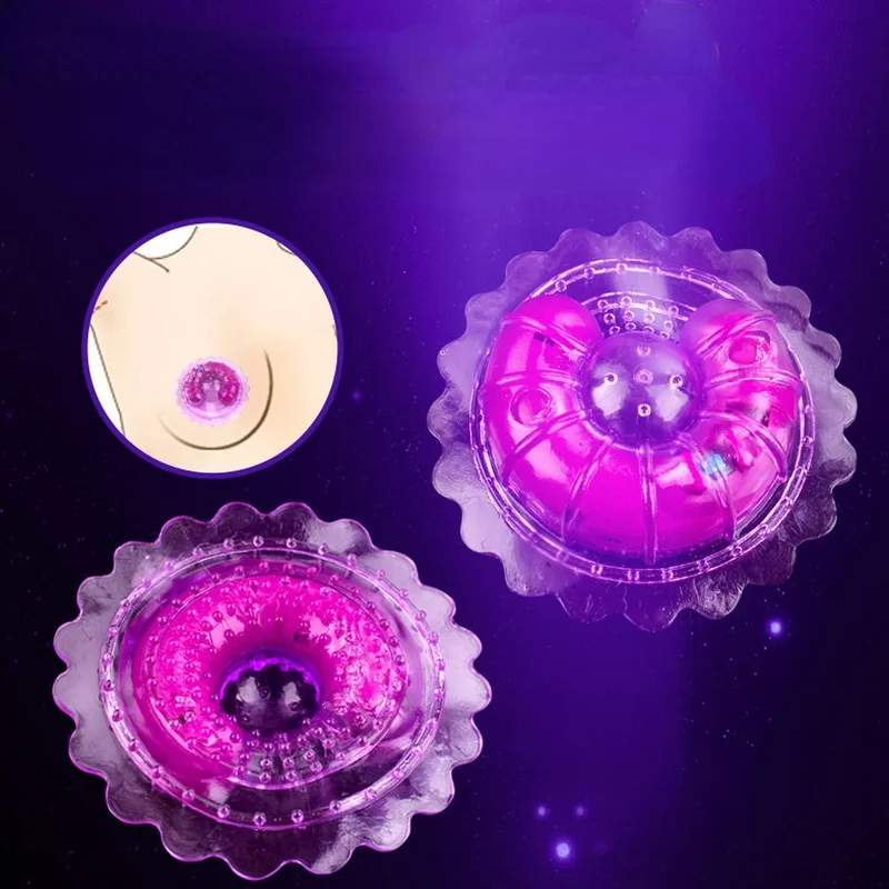 2PCS/Set Strong Female Nipple Clamps Vibrator Sexy Porn Breast Accessory Sex Toys Breast Stimulator Massager Adult Clips