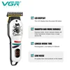 VGR Beard Trimmer Barber Clipper Cordless Professional Rechargeable Hair Trimmer for Men Fireplaces and Stoves Accesories V-971 3