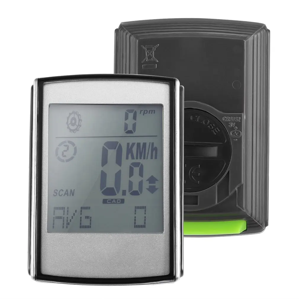 Waterproof Wireless Cycling Cycle Bicycle Bike Computer With Heart Rate