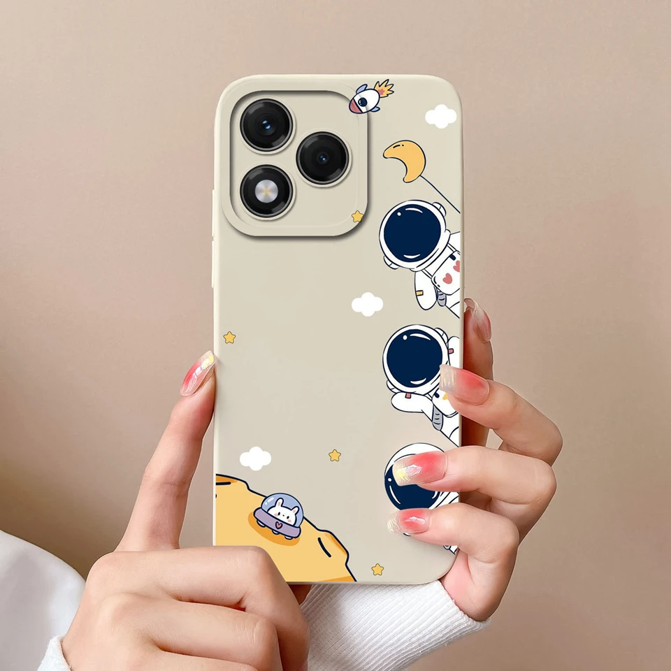 Panda Cat Astronaut Camera Protection Bumper Case - Enhanced Phone Protector