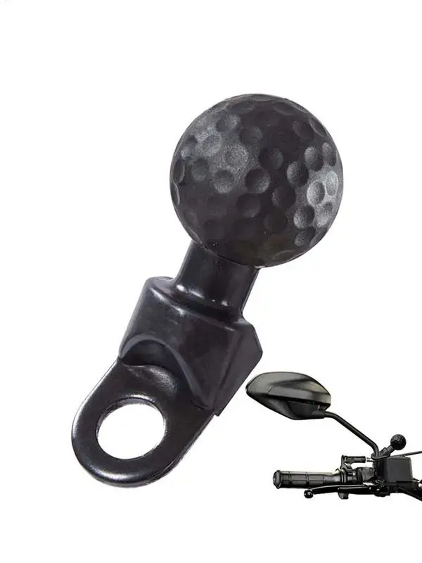 Angled Bolt Head Adapter Ball Base with Mounting Hole M10 M8 Aluminum Alloy Mount Base Motorcycle Phone Holder Accessories