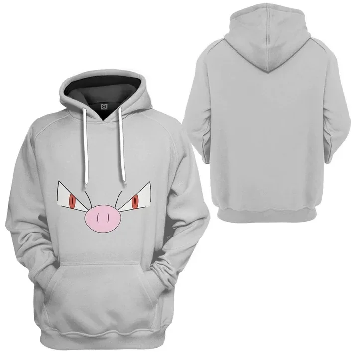 thumbnail image 1 of Pikachu Anime Elf 3D Digital Printing Fashion Casual Sweatshirt Hooded Pullover Shirt Birthday Gift, 1 of 5