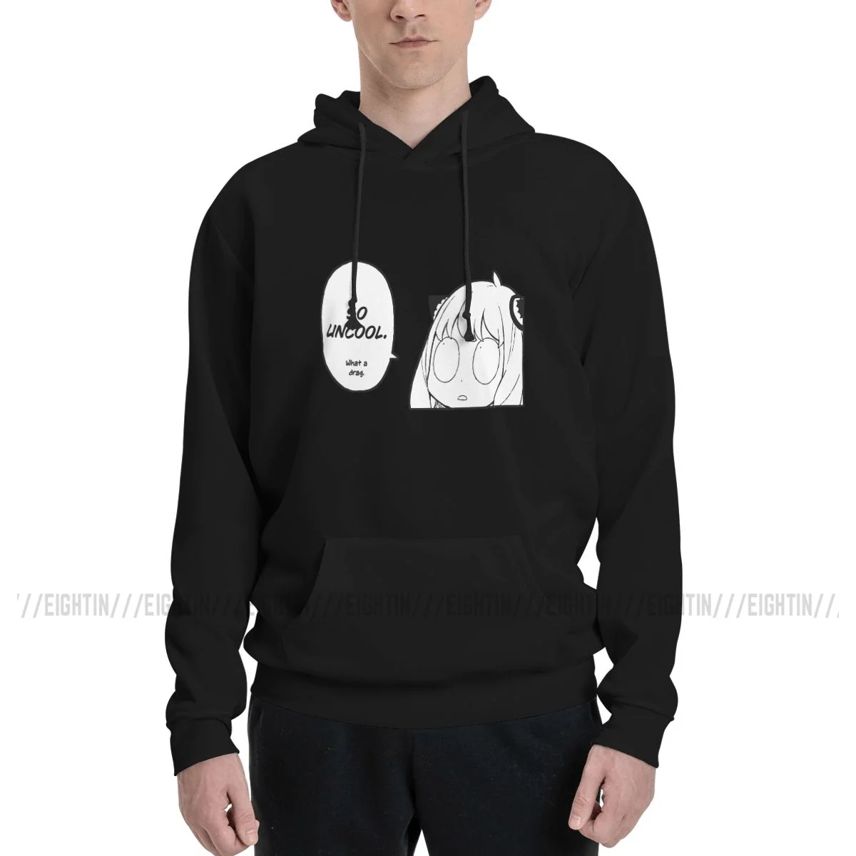 

Funny Hoodie Couple Thin Fleece Sweatshirt Men Anya Forger Spy X Family Manga Purified Cotton Sweatshirt Printed Hoodie Shirt