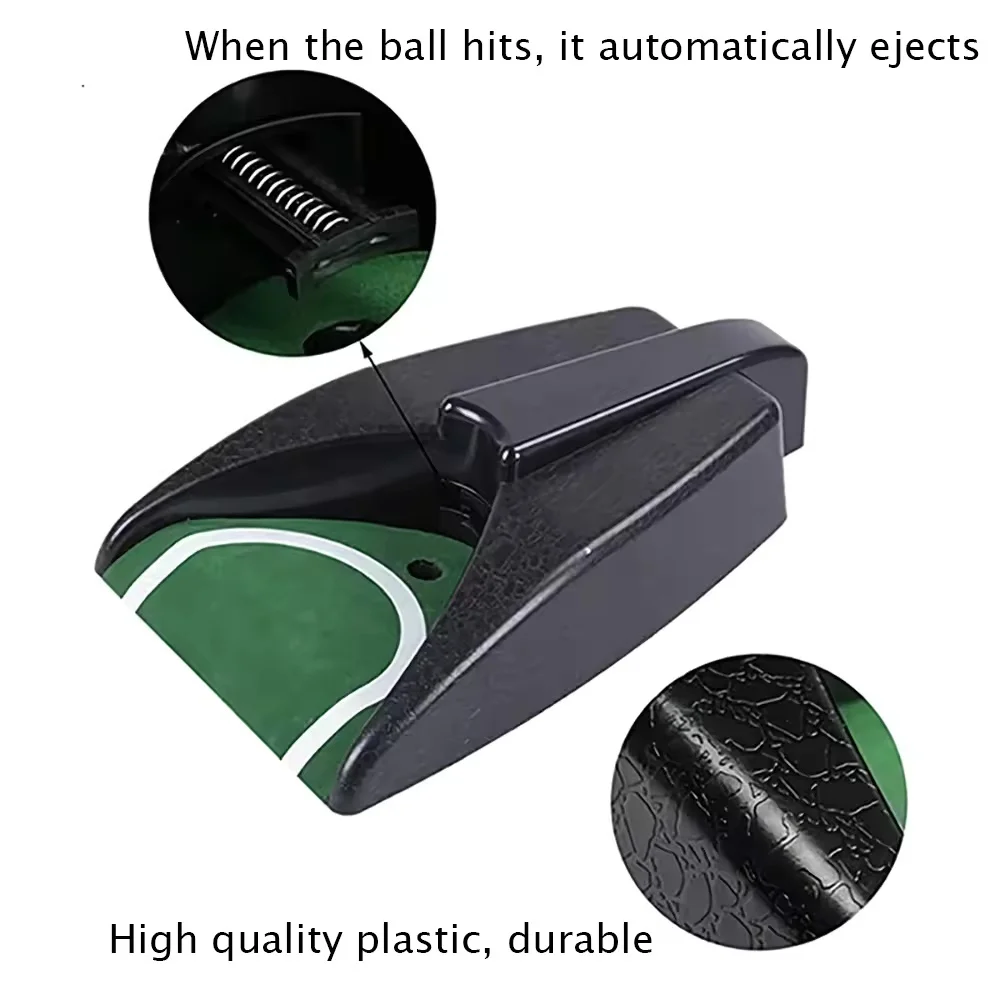 Description Picture 5 of itemGolf Training Ball Return Machine Automatic Putting Cup Practice Golf Aids Supplies Office Indoor Outdoor Golf Accessories