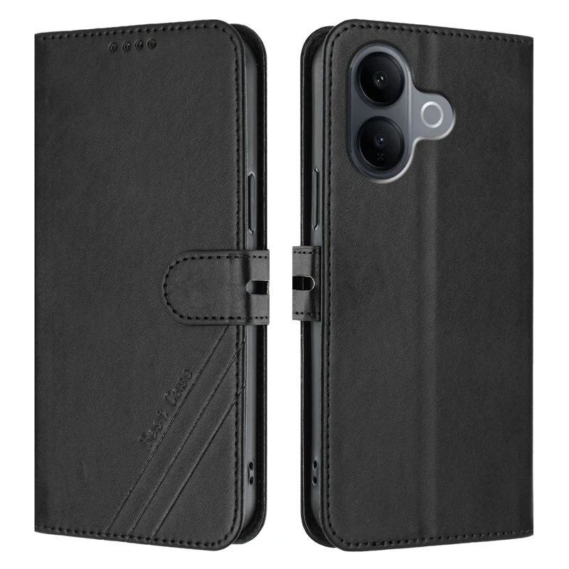 Leather Flip Wallet Cover - Premium Case