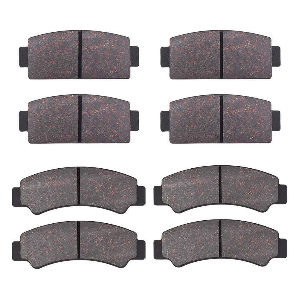 6-Piece Front & Rear Brake Pad Set For CFMoto CF500 & CF600 ATVs/Quads