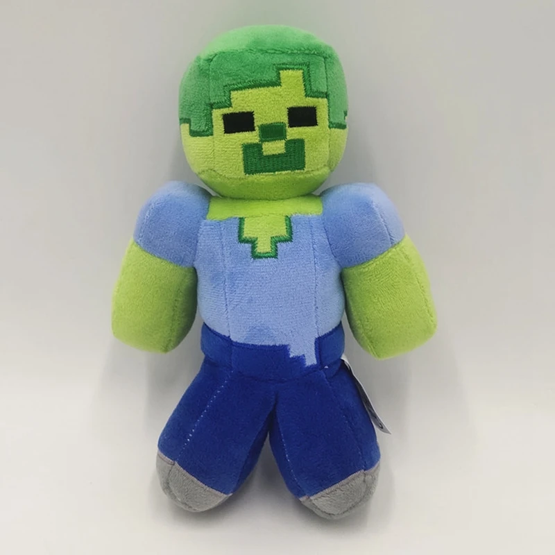 thumbnail image 1 of 1PC Game Figure Minecraft Animal Plush Doll Toy Pig Enderman Creeper Sheep Plushie Soft Collection Doll, 1 of 5