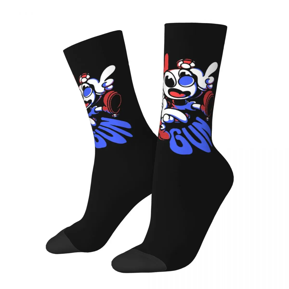 

Autumn Winter Casual Unisex The Cuphead Socks Game Anime Non-slip Sports Socks
