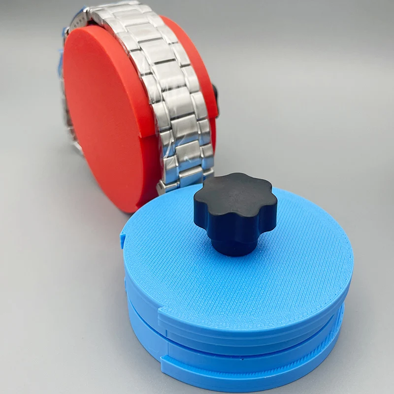 Adjustable Watch Strap Polishing Jig and Repair Tool