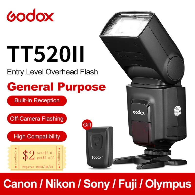 Godox TTL flitser V1F for Fujifilm