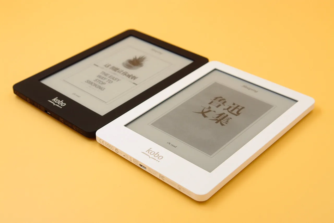 Description Picture 6 of itemeBook eReader Kobo Glo N613 4G/16G/32G 6 inch 1024X768 WIFI e-Book Touch screen e-ink  book Reader Front backlight