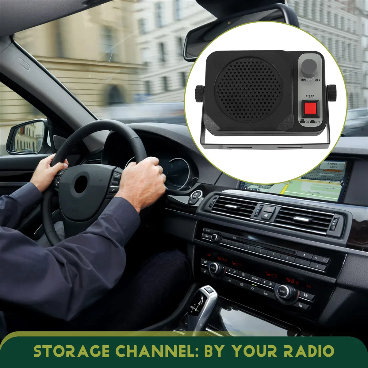 - 650 Mini External Speaker ts650 For ICOM Ham Radio CB Hf Transceiver Car Walkie Talkie