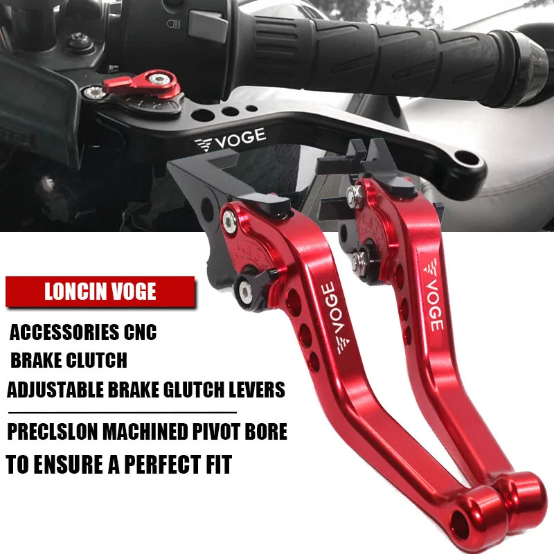 Per Loncin Voge 300Ds 300 Ds Accessori Moto Corti Leve Frizione Freno Regolabili Cnc