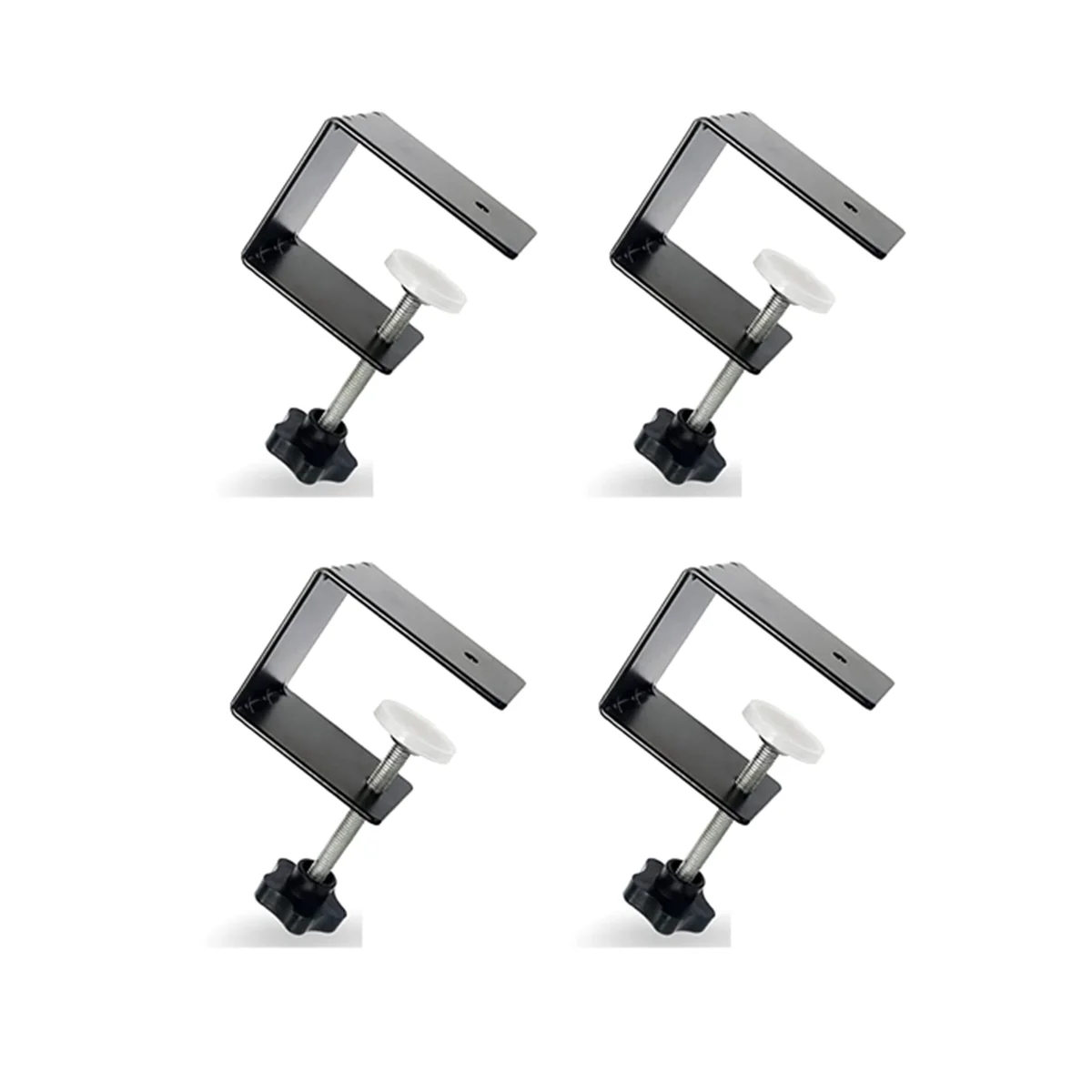 

4Pcs Drawer Fixing Clip, Drawer Front Installation Clamp ,Cold-Rolled Steel Clamp for Woodworking,for Tables Desk Mount