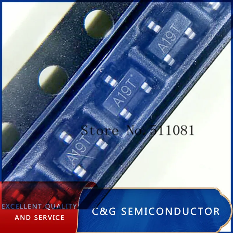 100pcs Ao3401 Marking A19t 3401 Sot-23 P-channel Mosfet Transistors ...