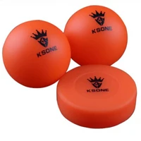 1PCS  65mm Hockey Wear Resistant Rubber Team Street Hockey Game Professional Training Ball Hockey Fans Practice Roller Land Ball 1