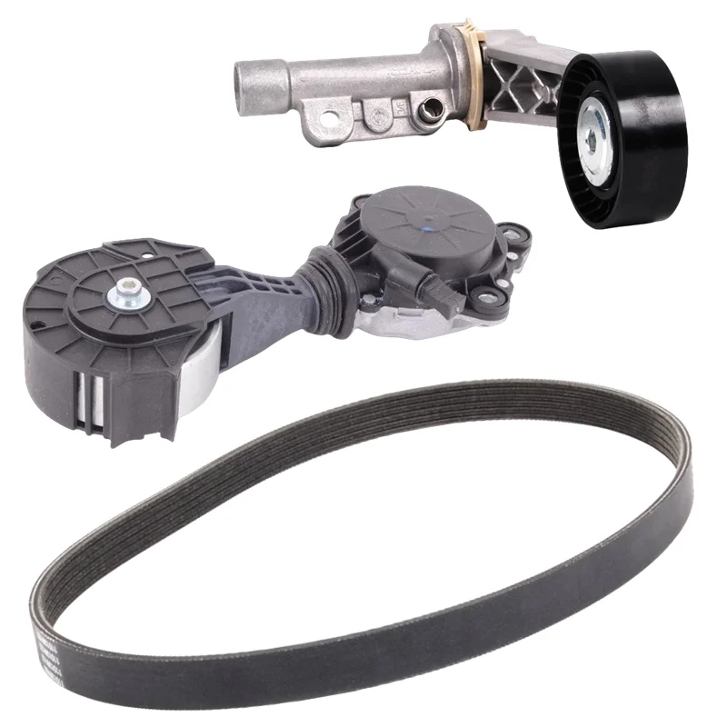 Engine Belt Friction Wheel Tensioner Kit For MINI R55 R56 R57 R58 R59 R60 ONECooper Coupe PACEMAN COUNTRYMAN CLUBMAN 11287598833