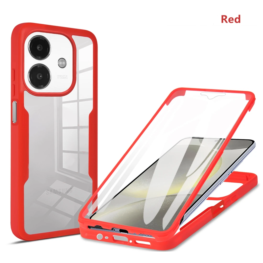 Ultimate Full Body Shockproof Protective Case - Clear Cover