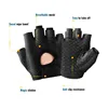 Gym Fitness Gloves For Women, Breathable Half Finger Anti-Slip Gloves For Bicycle Cycling Weight Lifting Yoga 4