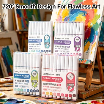 Acrylic Paint Marker Pen Set 1
