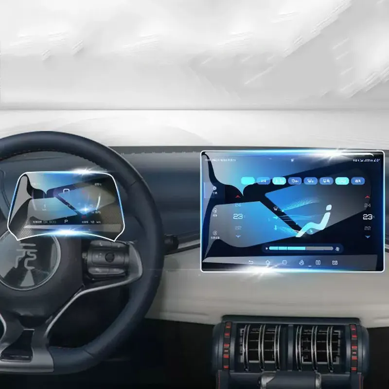 

Закаленное стекло для защиты экрана для BYD Dolphin 2023 2024, Автомобильная GPS-навигация, фотопленка с защитой от царапин
