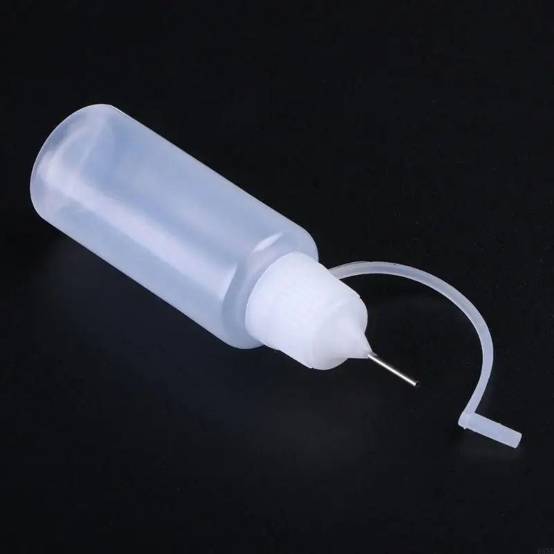 Needle Tip 5-50ml Bottle Applicator Oiler Squeeze B95B refillable bottles,glue applicator bottle