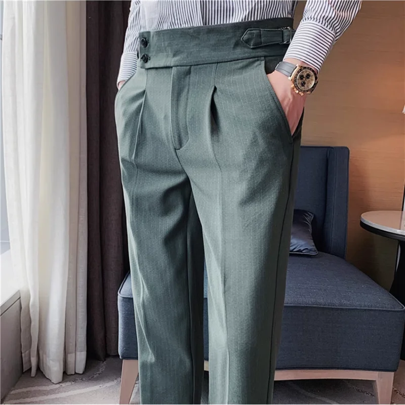 green emerald velvet dress Men's Slim-Fitting High-Waisted Business Pants Lightweight Soft Straight  Dress Pants Trendy Casual Versatile Trousers Black at Amazon Men's Clothing  store main image 0