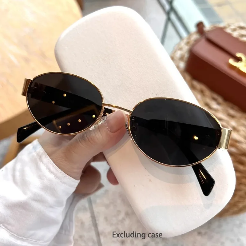 Oval Metal Frame Sunglasses – Unisex 6