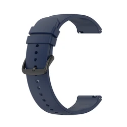 Silicone Watch Band Strap - Universal Fit 20mm & 22mm - 22mm (Blue)