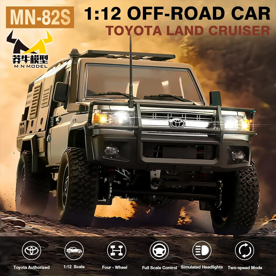 Off Road Remote Control Car Toy 4x4 Nylon Metal RC Crawler
