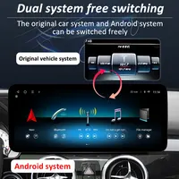 Autoradio multimédia GPS Android 16 pour Mercedes Benz Classe A CLA GLA W176 2012 - 2018, écran tactile QLED, 4G BT 4