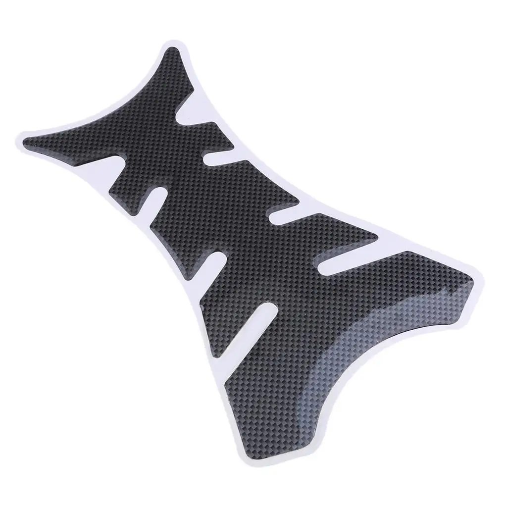 

Motorcycle Fuel Oil Tank Pad Protector 3D Fishbone Style Decals Stickers