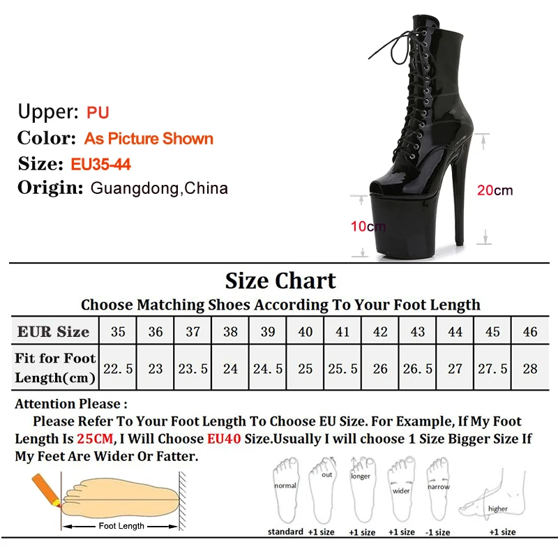 2025 Women's High Boot Sexy Knight Female 8Inch High Heel Platform Peep Toe Ankle Boots Autumn Winter Shoes  Black Pole Dancing