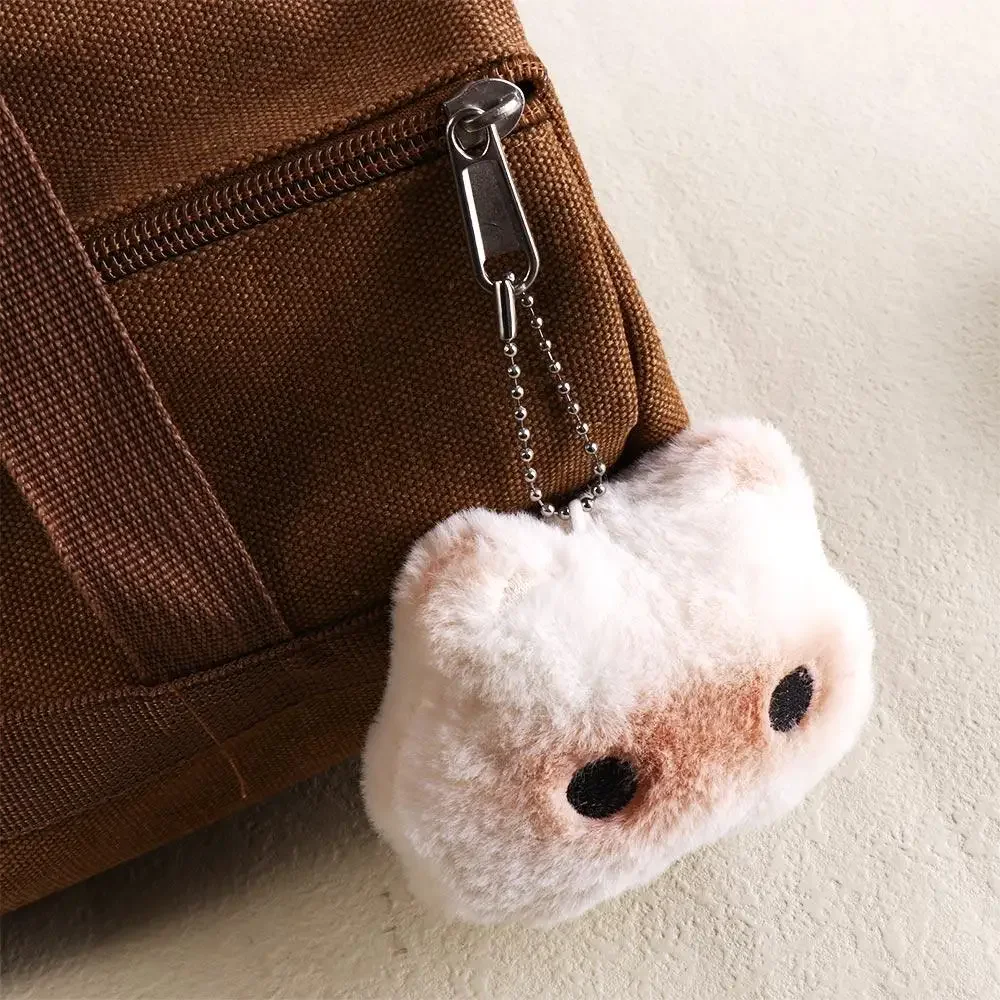Capybara Animal Squeeze Plush Keychain Soft Stuffed Siamese Cat Keyring capybara plush toy plush toy plush keychain key chain