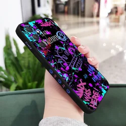 Vibrant Graffiti Art Phone Case - Bold & Colorful Cover - Samsung A35 5G (Black)